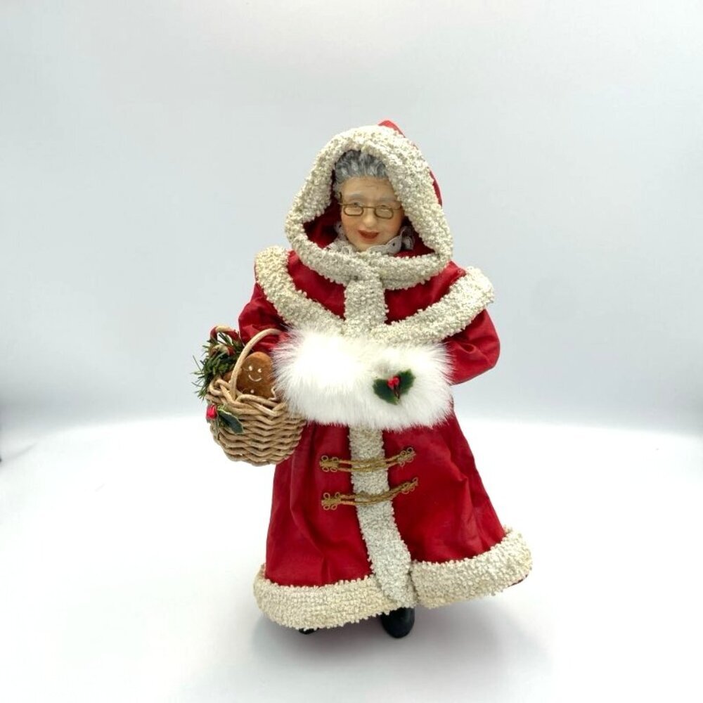 Possible Dreams Clothtique Mrs. Claus in a Coat #713078 w/ Original Box‎ 1990